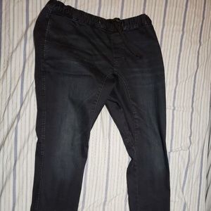 H&M drop crotch jogger jeans